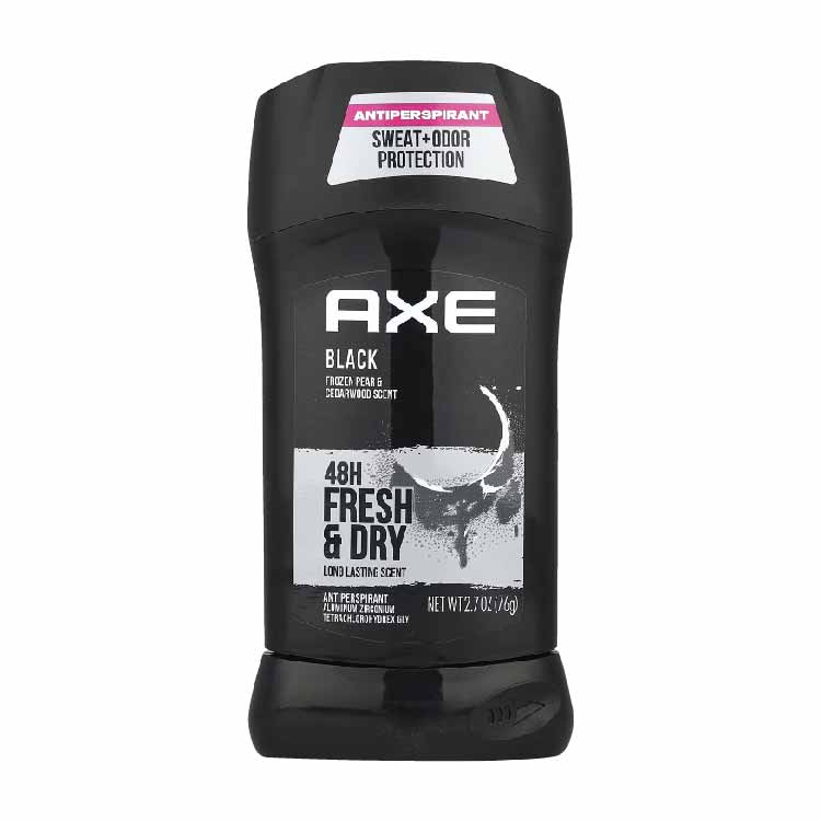 Axe Black Invisible Solid Antiperspirant & Deodorant Stick  2.7 oz - 12 Pack
