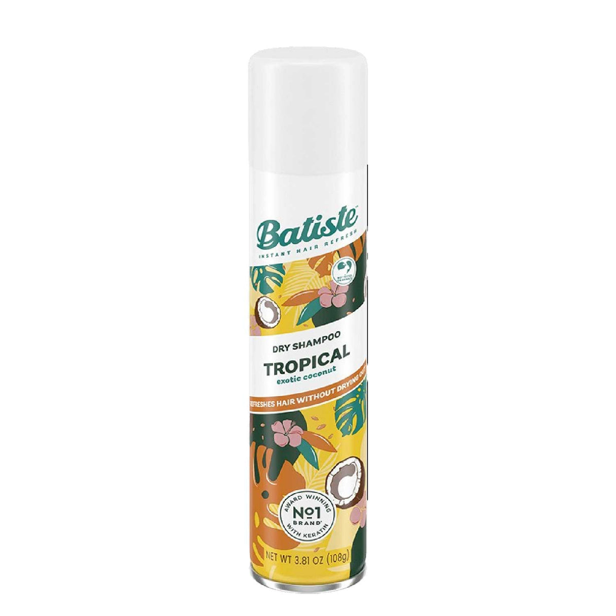 Batiste - Dry Shampoo Tropical Exotic Coconut 3.81 oz  - 12 Pack