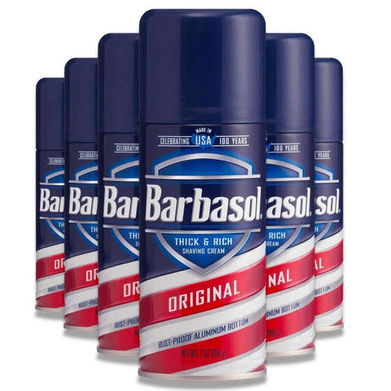 Barbasol - Original Shave Cream - 7 oz - 6 Pack - Barbasol Original Shave Cream - 7 oz - 6 Pack Contarmarket | Barbasol - ...