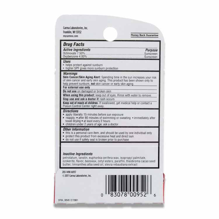 Carmex - Daily Care, Moisturizing Lip Balm, Strawberry, SPF 15 - 0.15 Oz - 144 Pack