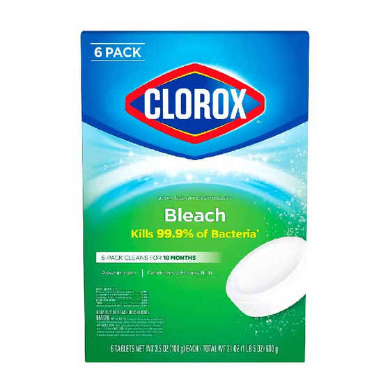 Clorox Automatic Toilet Bowl Cleaner Tablets With Bleach - 6 Ct | Clorox - member5%