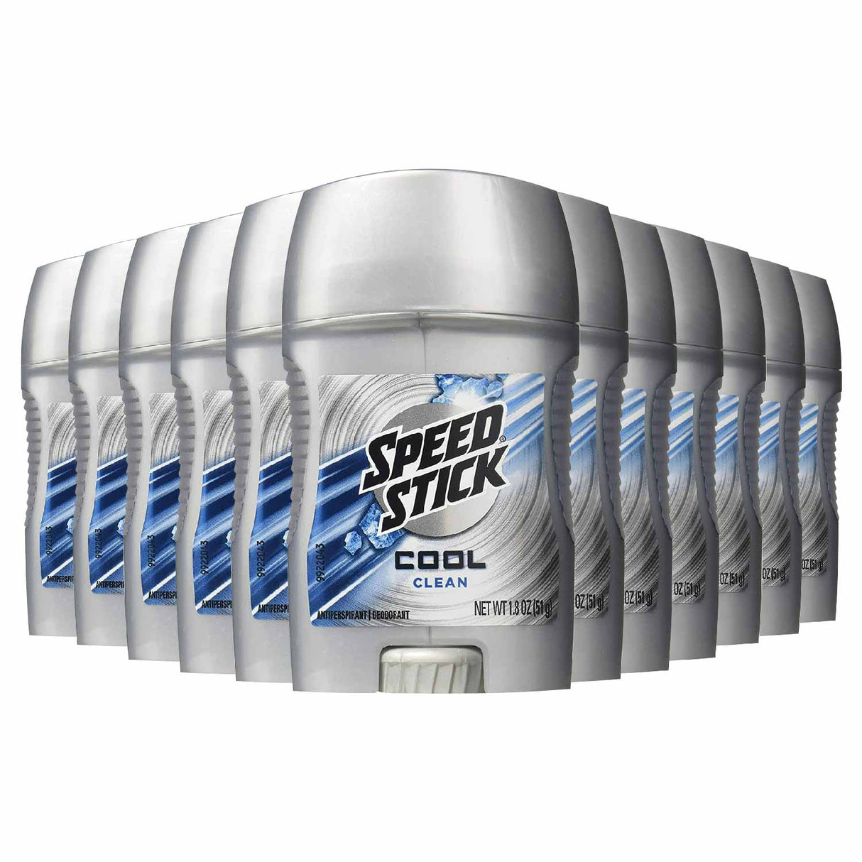 Speed Stick Antiperspirant Deodorant, Cool Clean 1.8 oz - 12 Pack