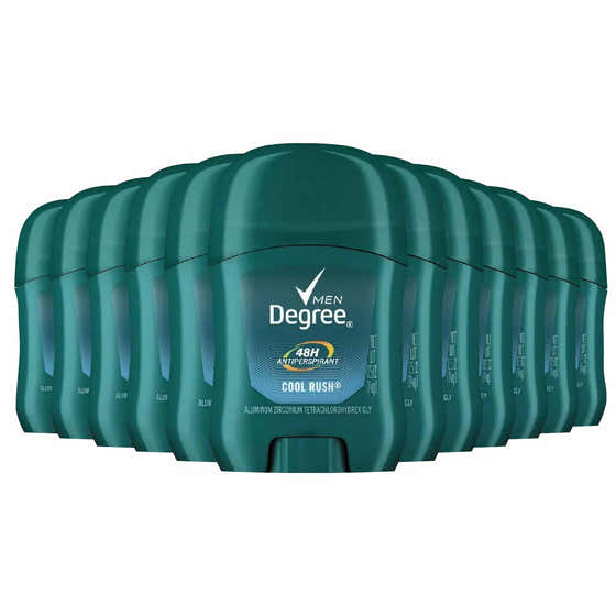 Degree Men Cool Rush Antiperspirant Deodorant Stick, 0.5 oz - 36 Pack - Travel Size | Degree - member5%