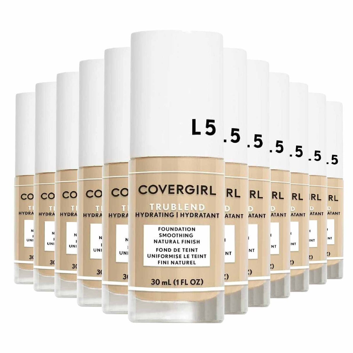 Covergirl - TruBlend Oil-Free Liquid Foundation L-5 Creamy Natural - 1 Oz - 36 Pack