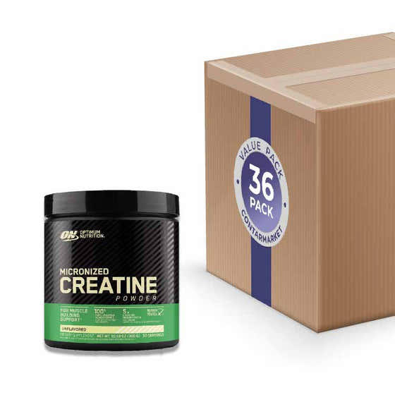 Optimum Nutrition Micronized Creatine Powder, Unflavored - 10.6 Oz - 36 Pack | Optimum Nutrition - member5%