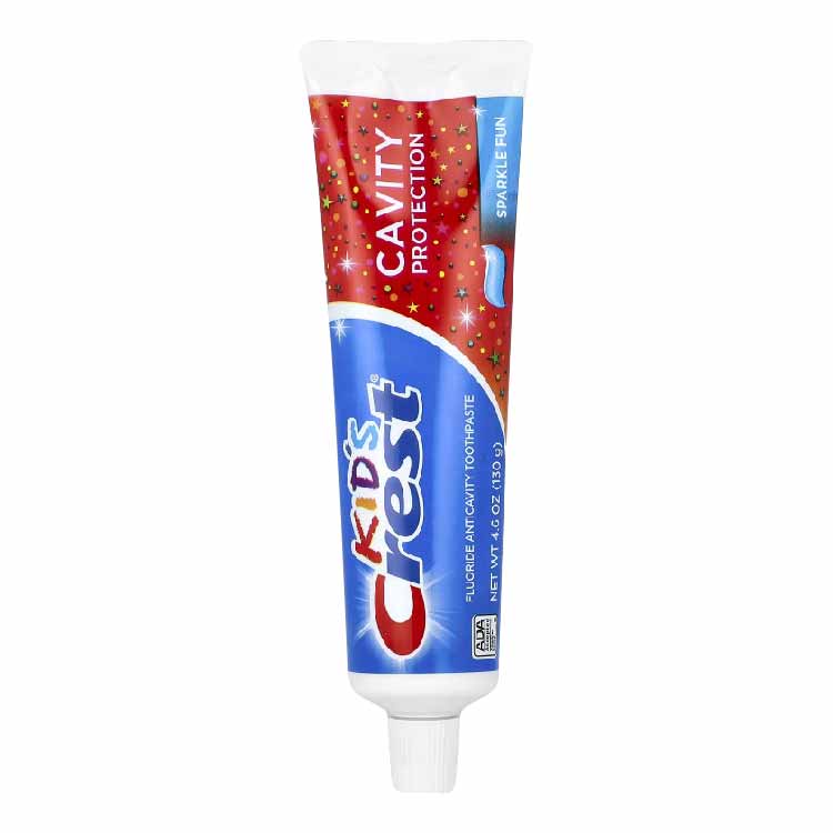 Crest Kids Toothpaste, Sparkle Fun - 5 pack -4.6 Oz
