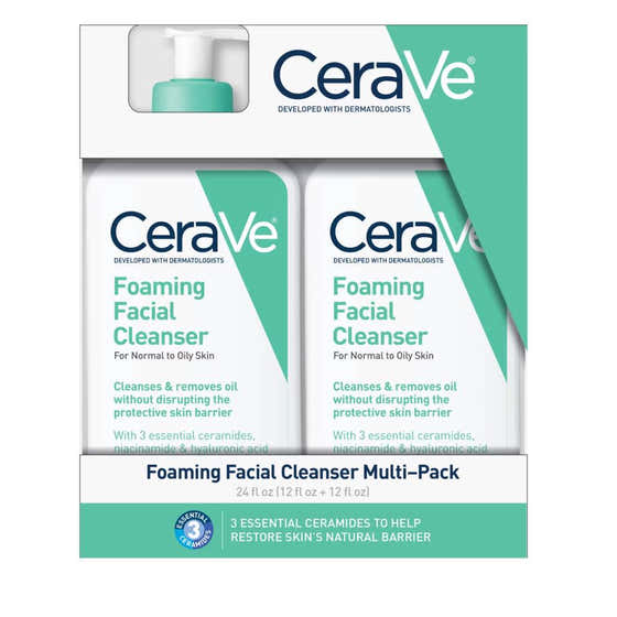 CeraVe - Foaming Cleanser - 12 Oz - 2 Pack | CeraVe - Health & Beauty Pack
