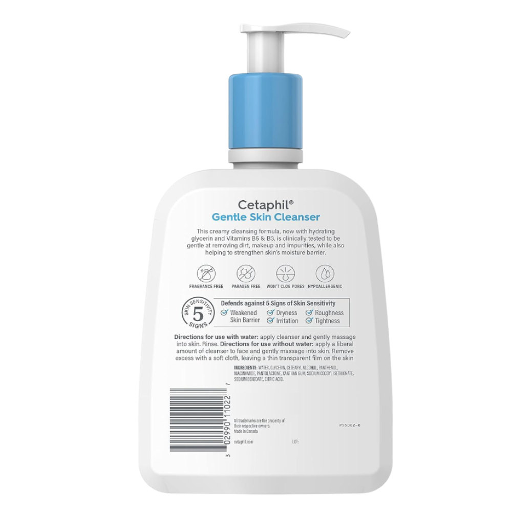 Cetaphil -  Gentle Skin Cleanser 16 oz - 12 Pack
