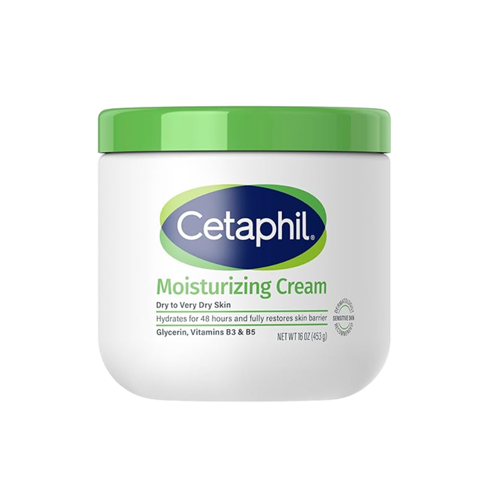 Cetaphil -  Face & Body Moisturizer Hydrating Moisturizing Cream for Dry to Very Dry Sensitive Skin 16 oz - 12 Pack