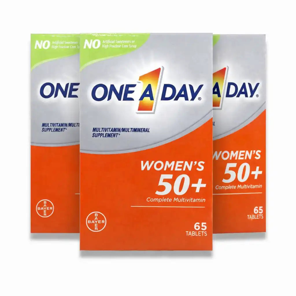 One A Day - Women's 50 Plus Complete Multivitamin - 65 Count - 3 Pack