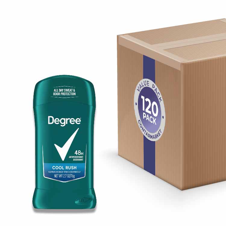 Degree Men Anti-Perspirant, Cool Rush 2.7 Oz - 120 Pack