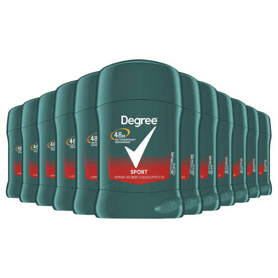 Degree Men Sport Solid Deodorant 1.7 Oz - 12 Pack | Degree - Travel Wholesale