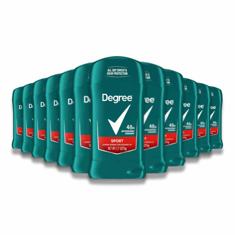 Degree Men Sport Deodorant & Antiperspirant, 2.7 Oz - 120 Pack