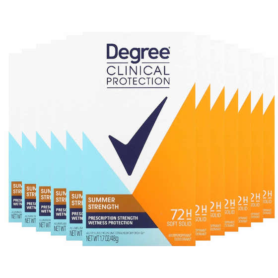 Degree Clinical Protection Summer Strength Antiperspirant & Deodorant 1.7 oz - 24 Pack | Degree - member5%