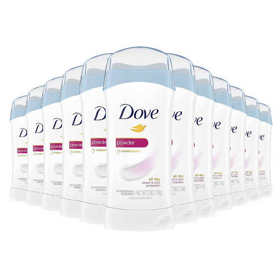 Dove Powder Invisible Solid Anti-perspirant/ Deodorant  2.6 Oz - 12 Pack | Dove - Dove