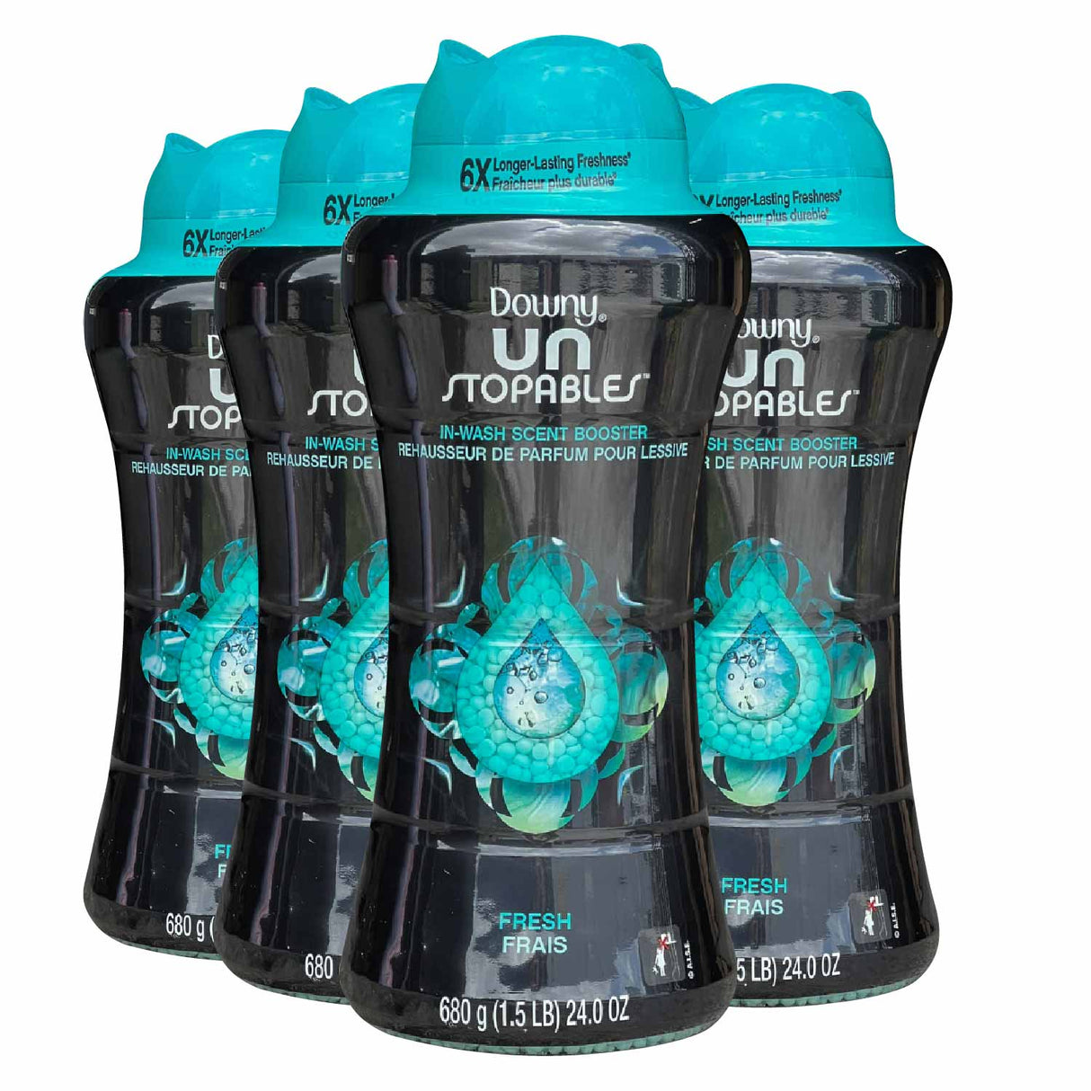 Downy Unstopables Fresh, 24oz - 4 Pack