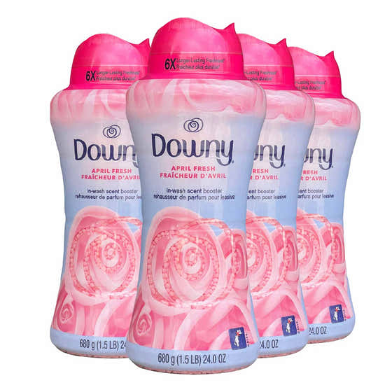 Downy April Fresh Beads, 24oz - 4 Pack | Downy - Household - Wholesale