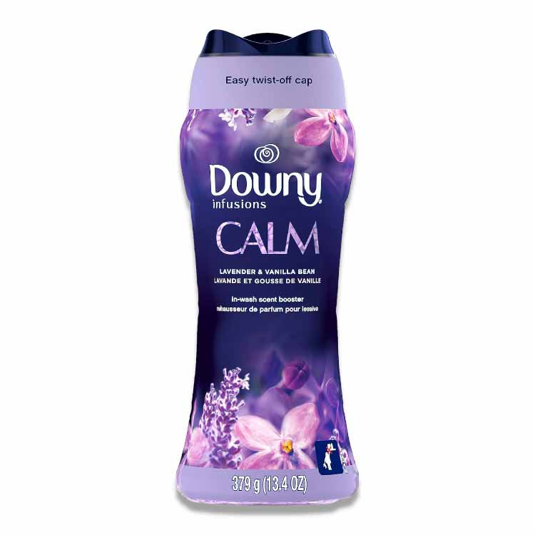 Downy - Infusions In-Wash Laundry Scent Booster Beads, Soothing Lavender and Vanilla Bean 13.4 oz - 4 Pack