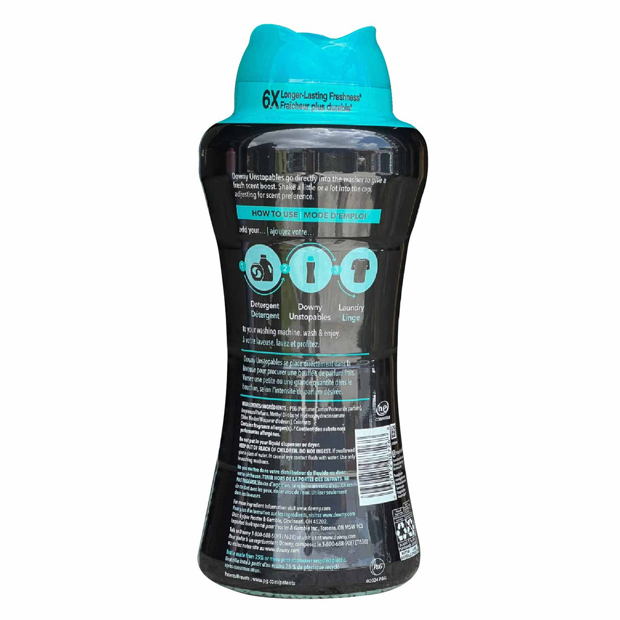 Downy Unstopables Fresh, 24oz - 4 Pack