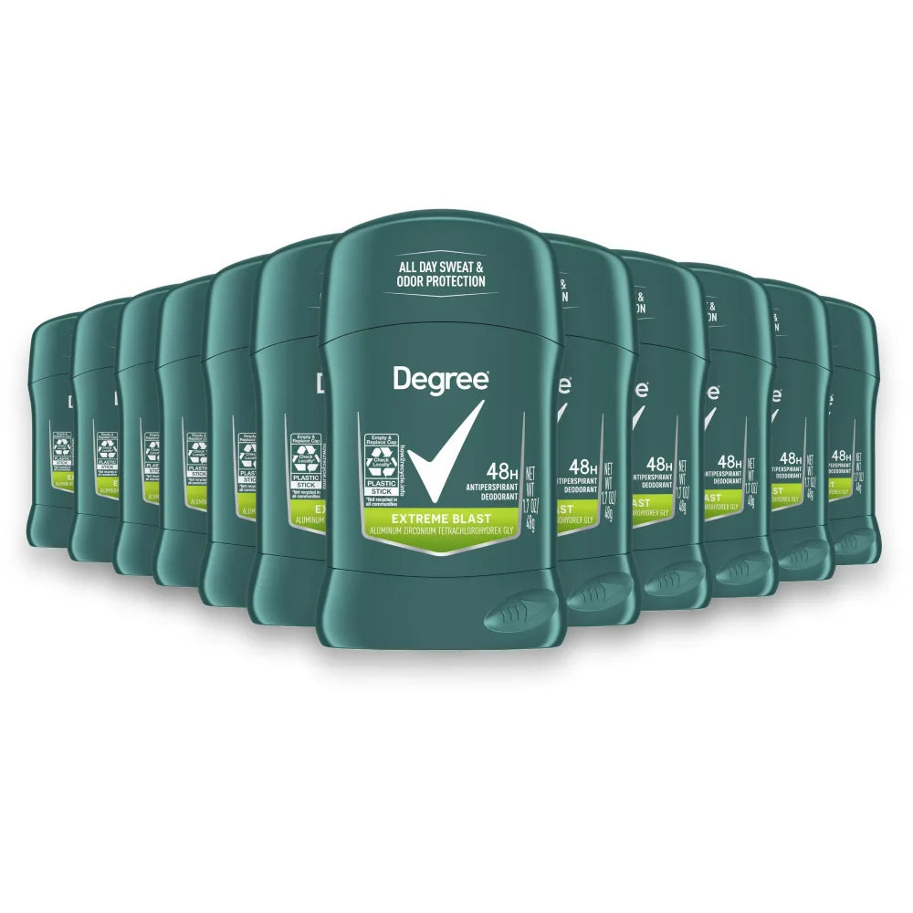 Degree Men Extreme Blast Antiperspirant Deodorant, 1.7 Oz - 12 Pack
