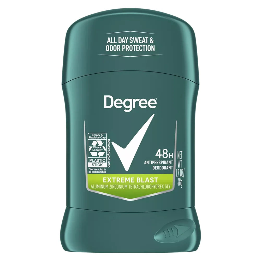Degree Men Extreme Blast Antiperspirant Deodorant, 1.7 Oz - 12 Pack