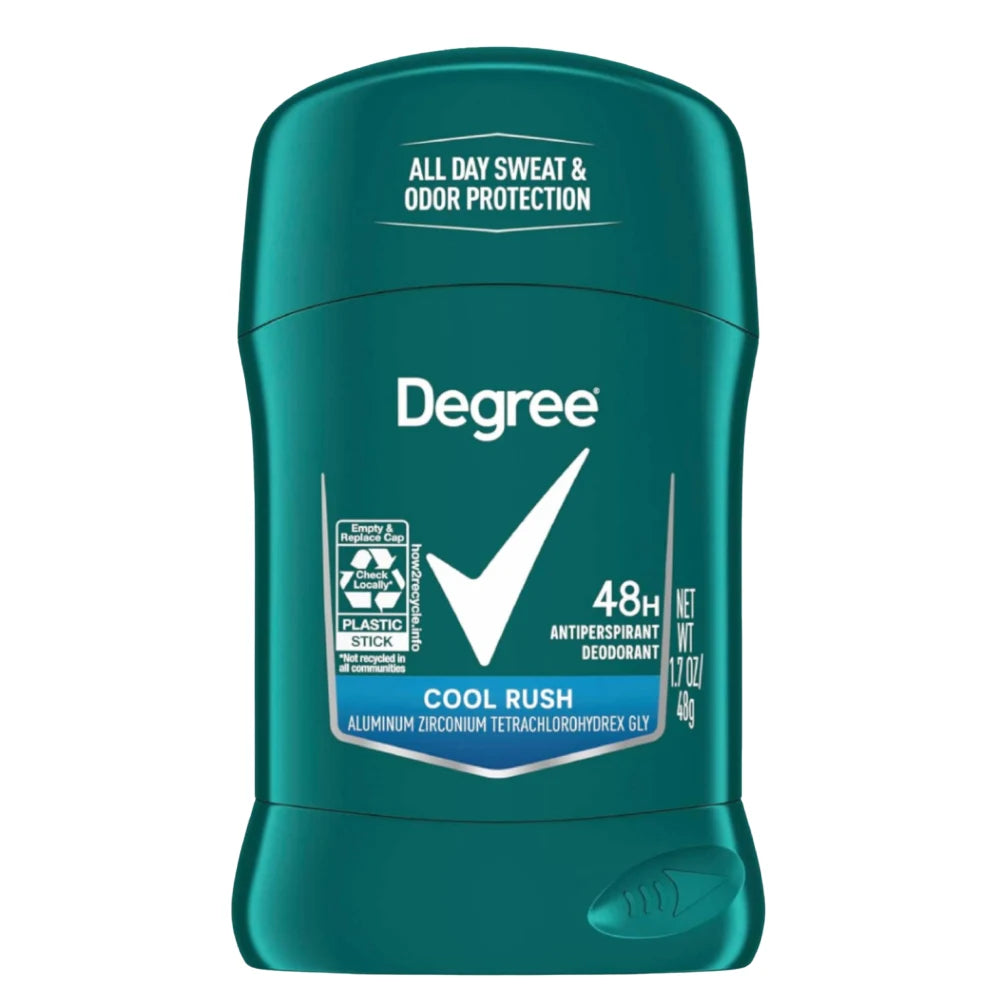 Degree Men Cool Rush Antiperspirant Deodorant, 1.7 oz - 120 Pack - Travel Size