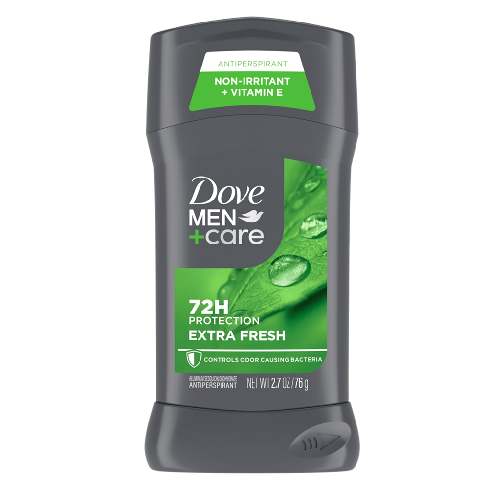 Dove - Men+Care Extra Fresh Antiperspirant Deodorant Stick  2.7 oz - 12 Pack