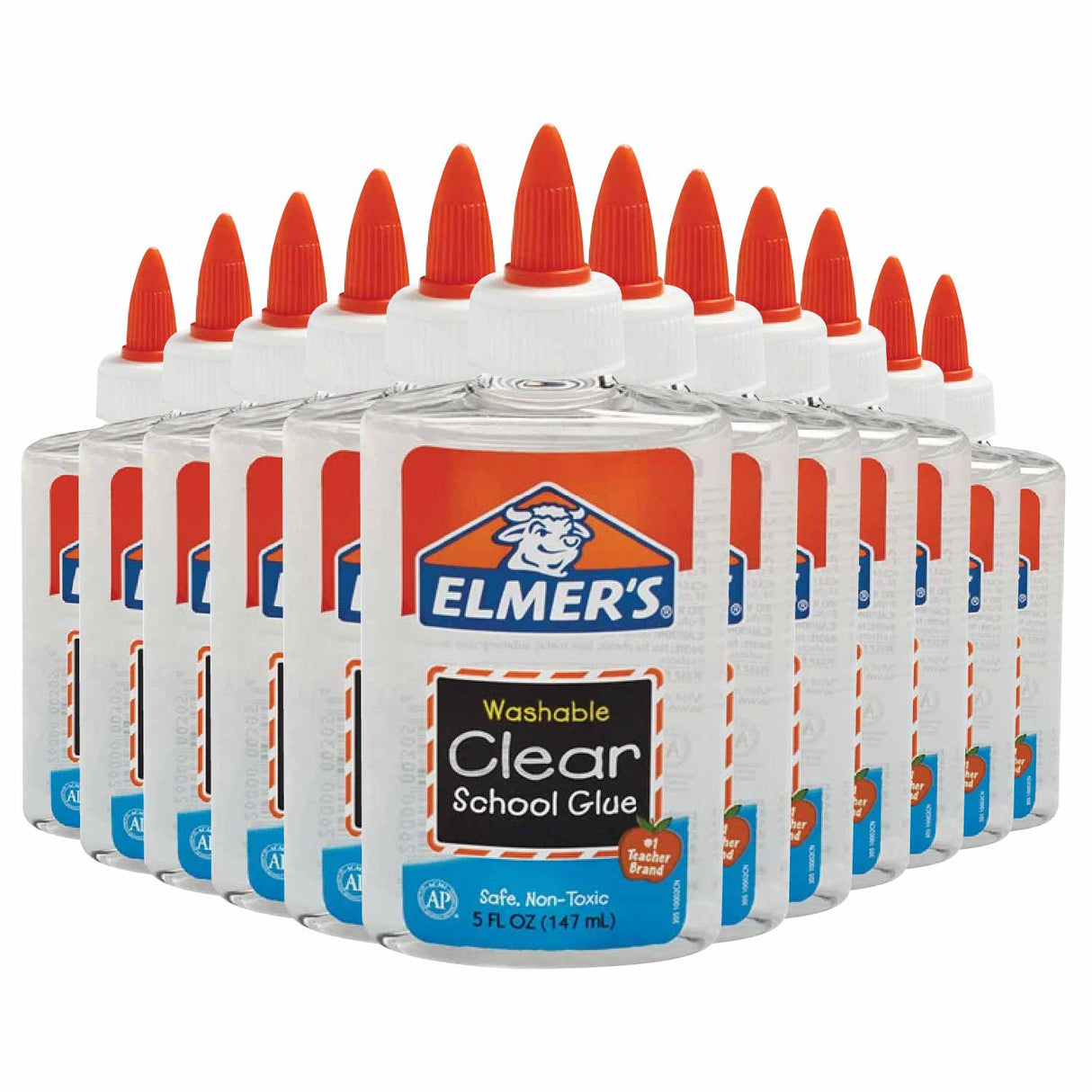 Elmer's Washable Clear Glue  5 Oz - 24 Pack