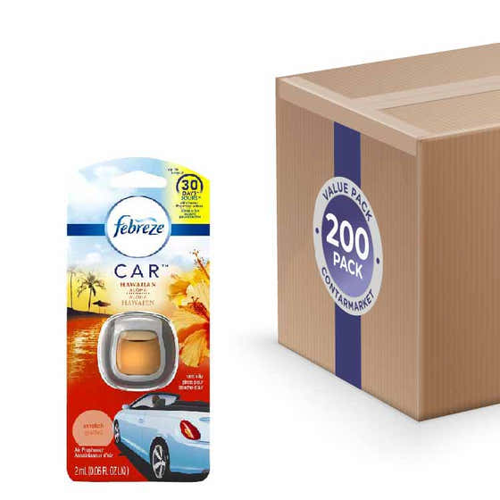 Febreze Car Freshener, Hawaiian Aloha - 200 Pack | Febreze - member5%