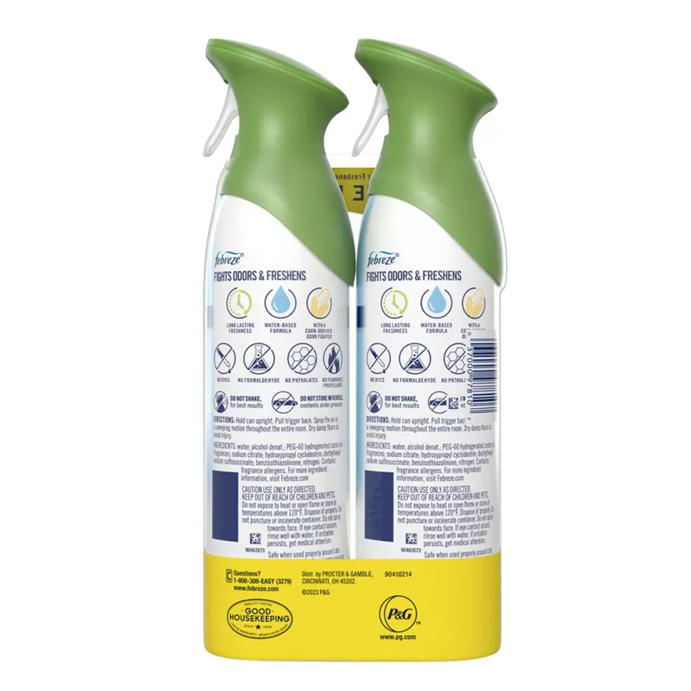 Febreze - Air Freshener, Gain Original Scent, Twin Pack - 8.8 Oz - 3 Pack