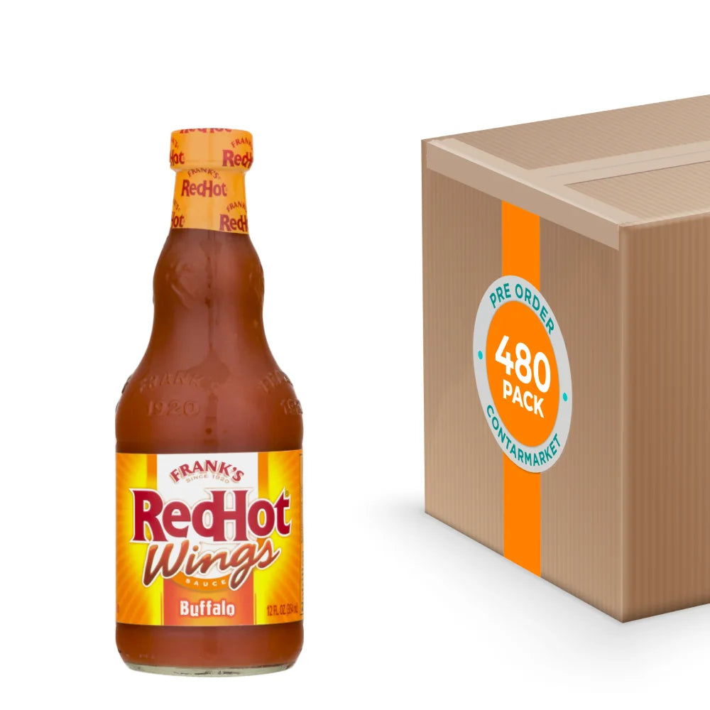Frank's - RedHot Wings Sauce Buffalo - 12 Oz - 480 Pack