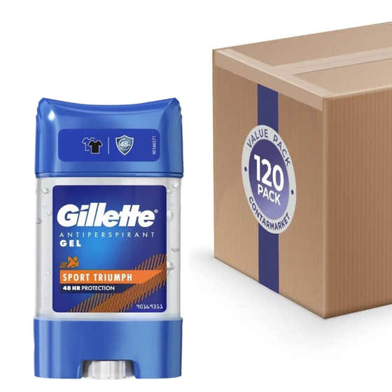 Gillette - Antiperspirant Gel, Sport Triumph - 70 ml - 120 Pack | Gillette - member5%