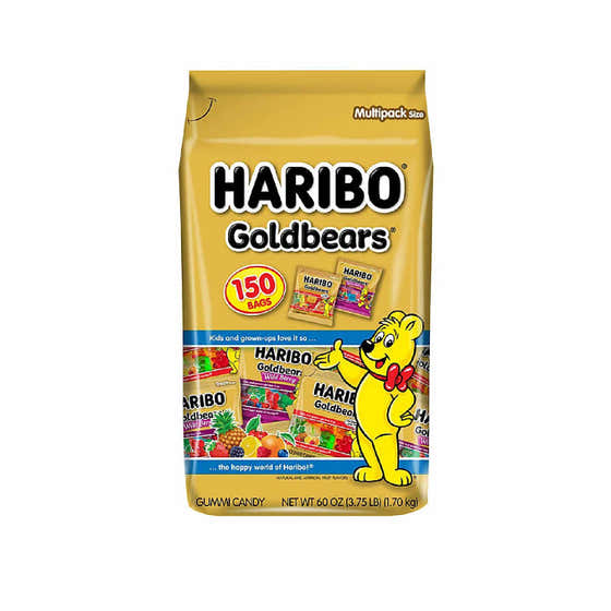 HARIBO Goldbears and Wildberry Goldbears Minis, 0.4 oz., 150 ct. | Haribo - Candy & Chocolate
