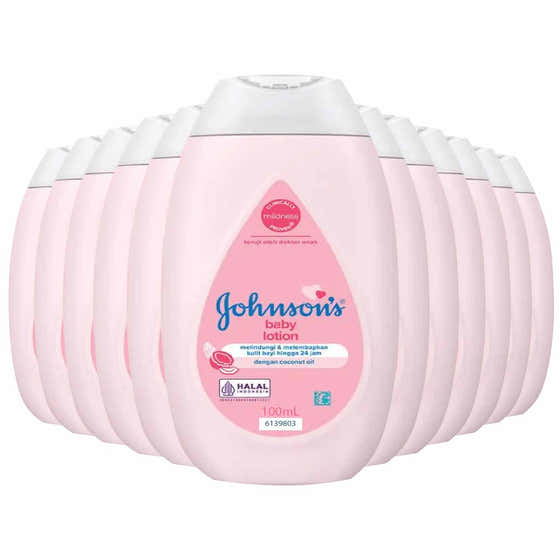 Johnson's Baby Lotion Dengan Coconut Oil - 100ml - 48 Pack | Johnson & Johnson - Travel Wholesale