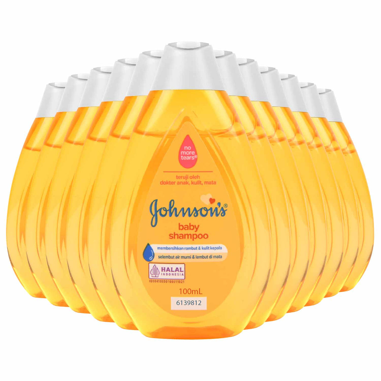 Johnson's Baby Shampoo, Classic, 100ml - 48 Pack