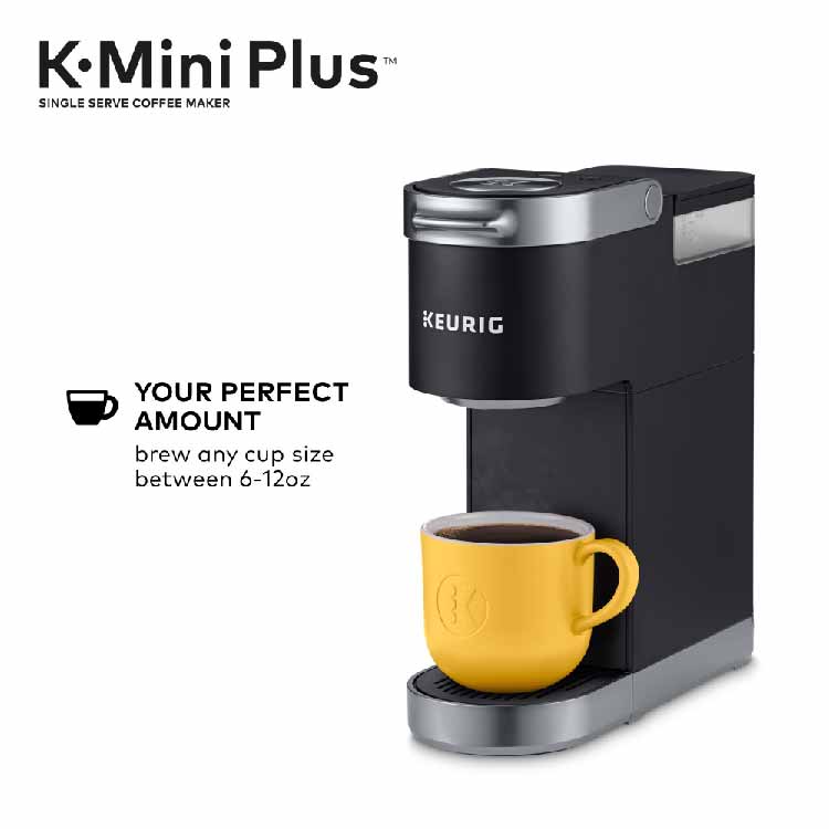 Keurig K-Mini Plus Single Serve K-Cup Pod Coffee Maker