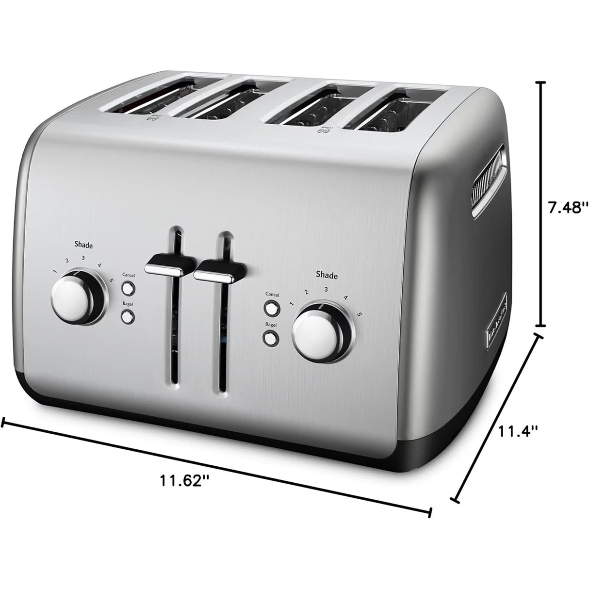 KitchenAid 4-Slice Toaster, Silver