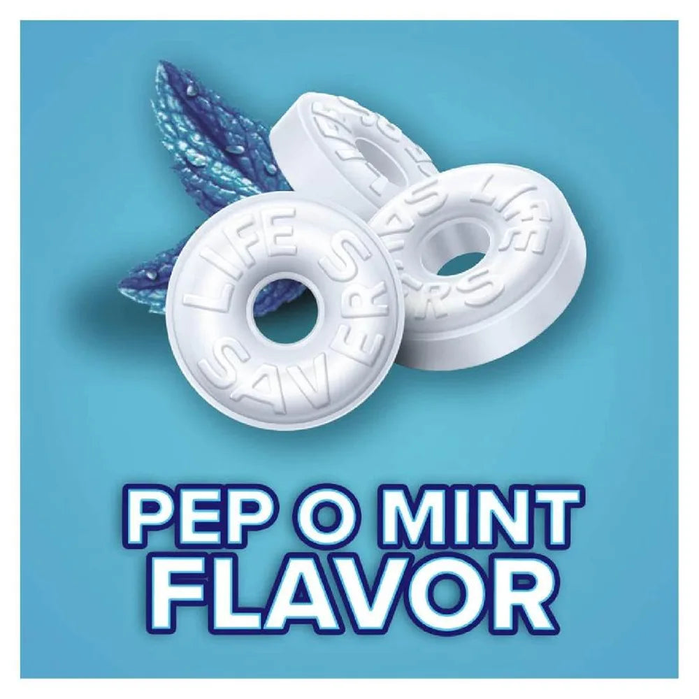 Life Savers Pep-O-Mint Breath Mints - Refreshing Mint Flavor - 60 Oz - 3 Pack