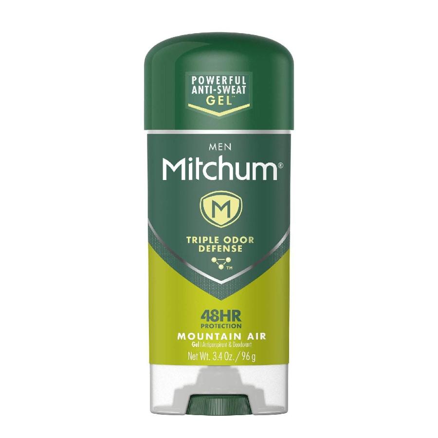 Mitchum Anti-Perspirant & Deodorant Clear Gel, Mountain Air 3.4 Oz- 240 Pack