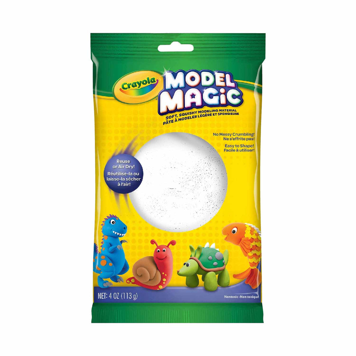 Crayola - Model Magic, White - 4 Oz - 12 Pack