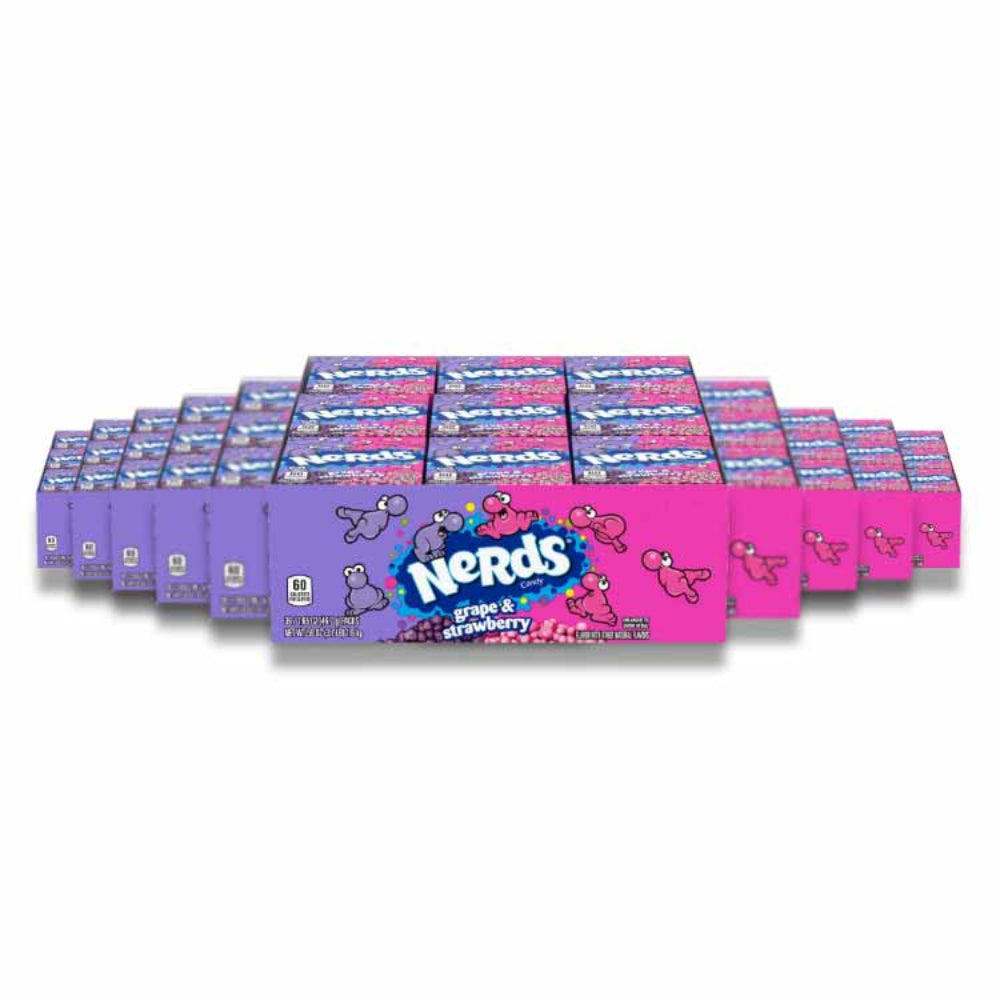 Nerds - Grape & Strawberry Candy - 1.65 Oz - 10 Pack
