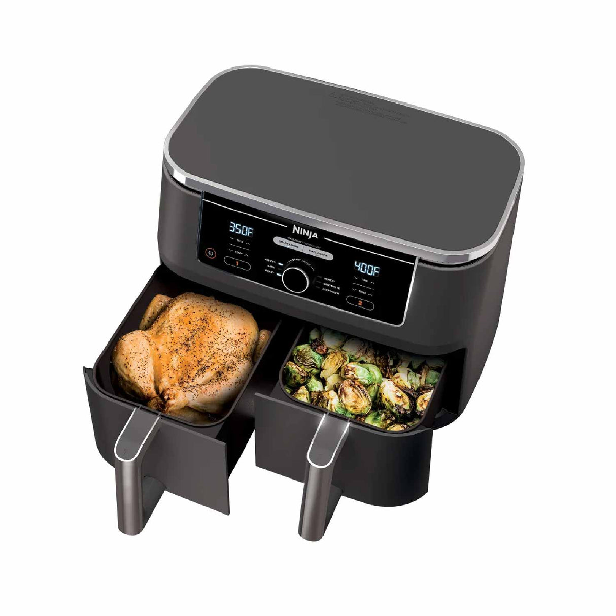 Ninja Foodi 6-in-1, 8 Quart 2-Basket Air Fryer with DualZone Technology