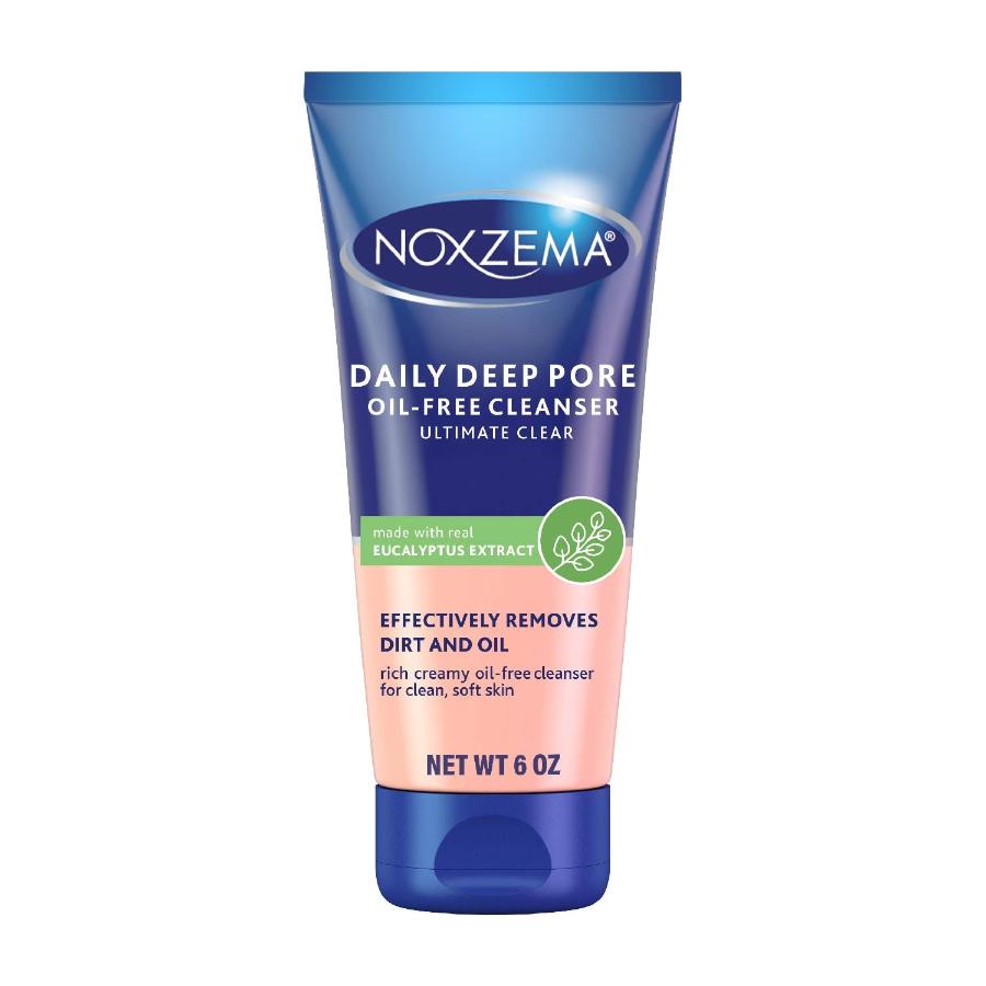 Noxzema Ultimate Clear Daily Deep Pore, Oil Free Cleanser 6 oz - 6 Pack