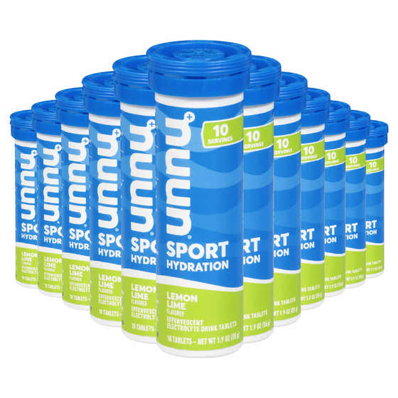NUUN - Sport Hydration, Lemon Lime Drink Tablets - 10 Tablets - 48 Pack | NUUN - Nutrition Supplements Wholesale