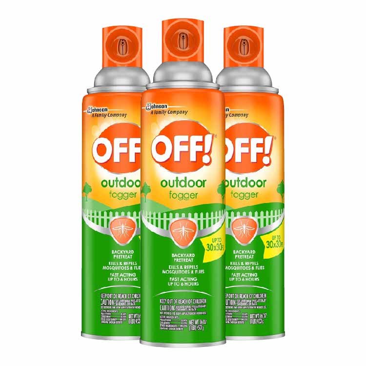 OFF! Outdoor Fogger - 16 Oz - 3 Pack