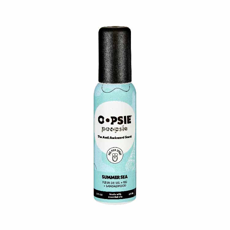 Oopsie Poopsie To Go Summer Sea - The Anti Awkward Scent 2ct - 0.2 Oz, 2 Ct - 7 Pack