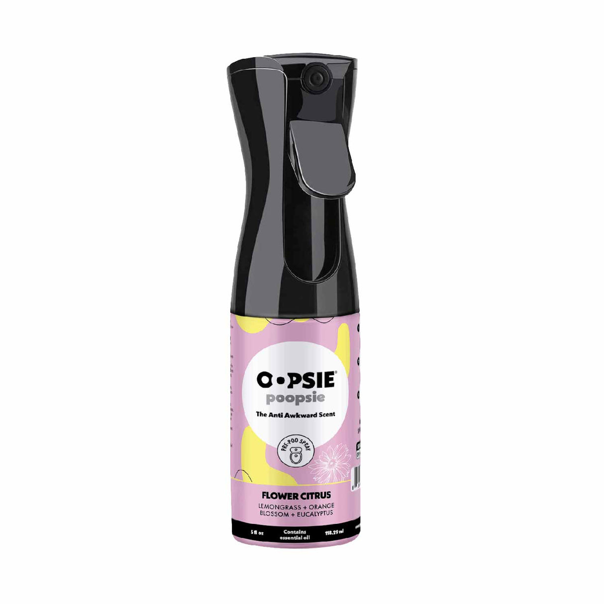 Oopsie Poopsie Spray Mist 5oz - Flower Citrus - 1 Pack -