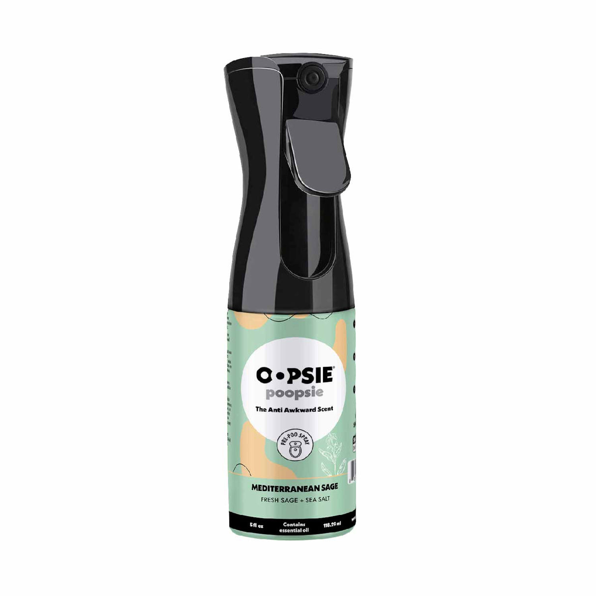 Oopsie Poopsie Spray Mist 5oz - Mediterranean Sage - 1 Pack -