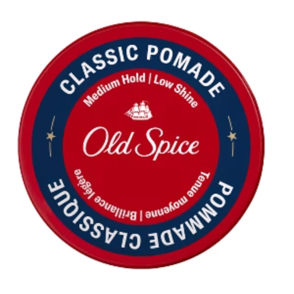 Old Spice -  Mens Hair Styling Pomade, Matte Finish, Medium Hold - 2.22 Oz - 12 Pack