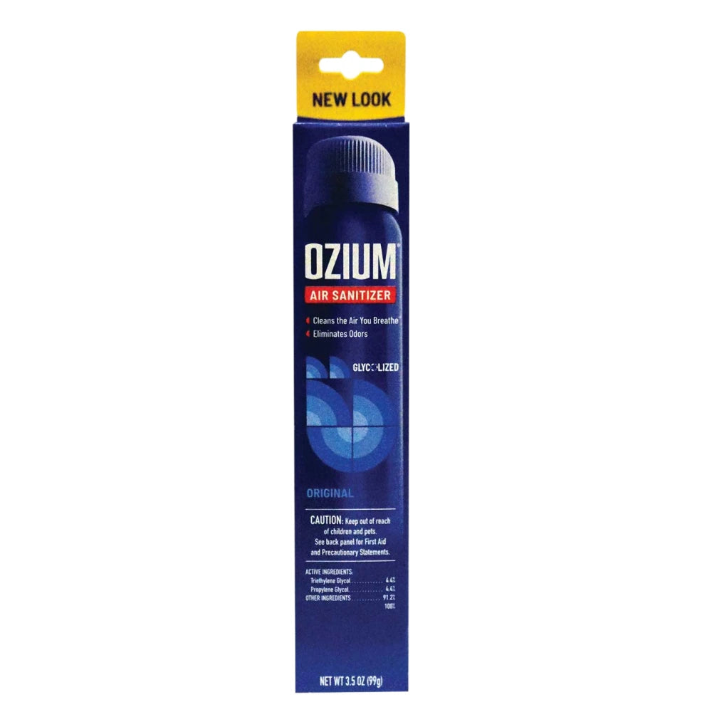 Ozium Air Sanitizer Spray – Original Scent – 3.5 oz – Pack of 4